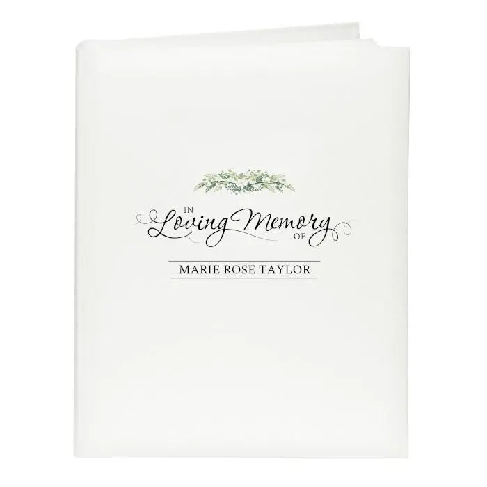 Personalised In Loving Memory Photo Album: 2 - Photo Albums By Gift Moments