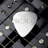 Personalised Initials Silver Plectrum - Keepsakes at Gift Moments