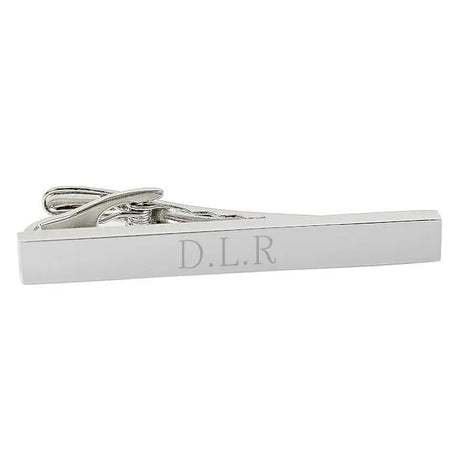 Personalised Initials Tie Clip - Cufflinks & Tie Slides at Gift Moments