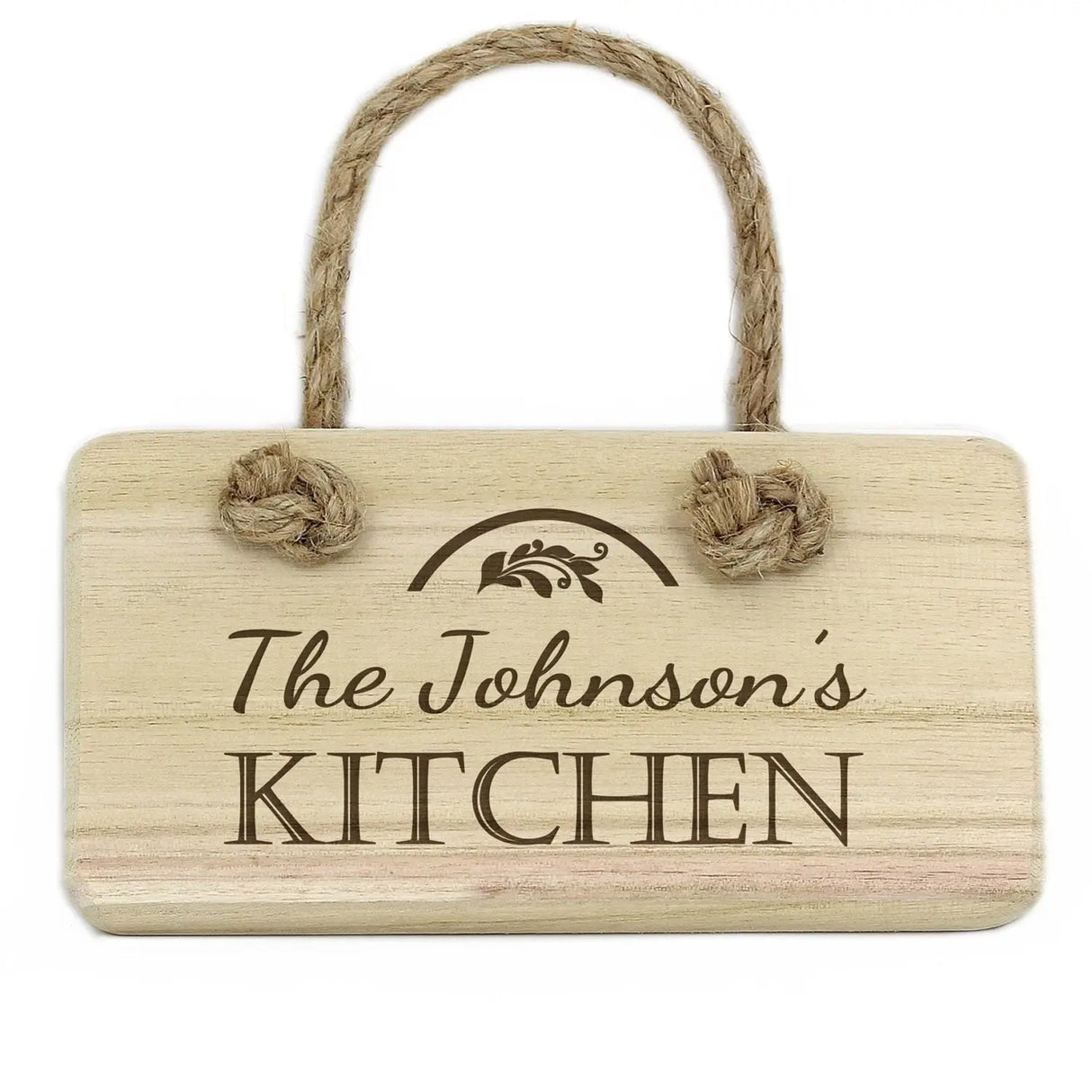 Personalised Wooden Kitchen Sign: 2 - Signs & Plaques By Gift Moments