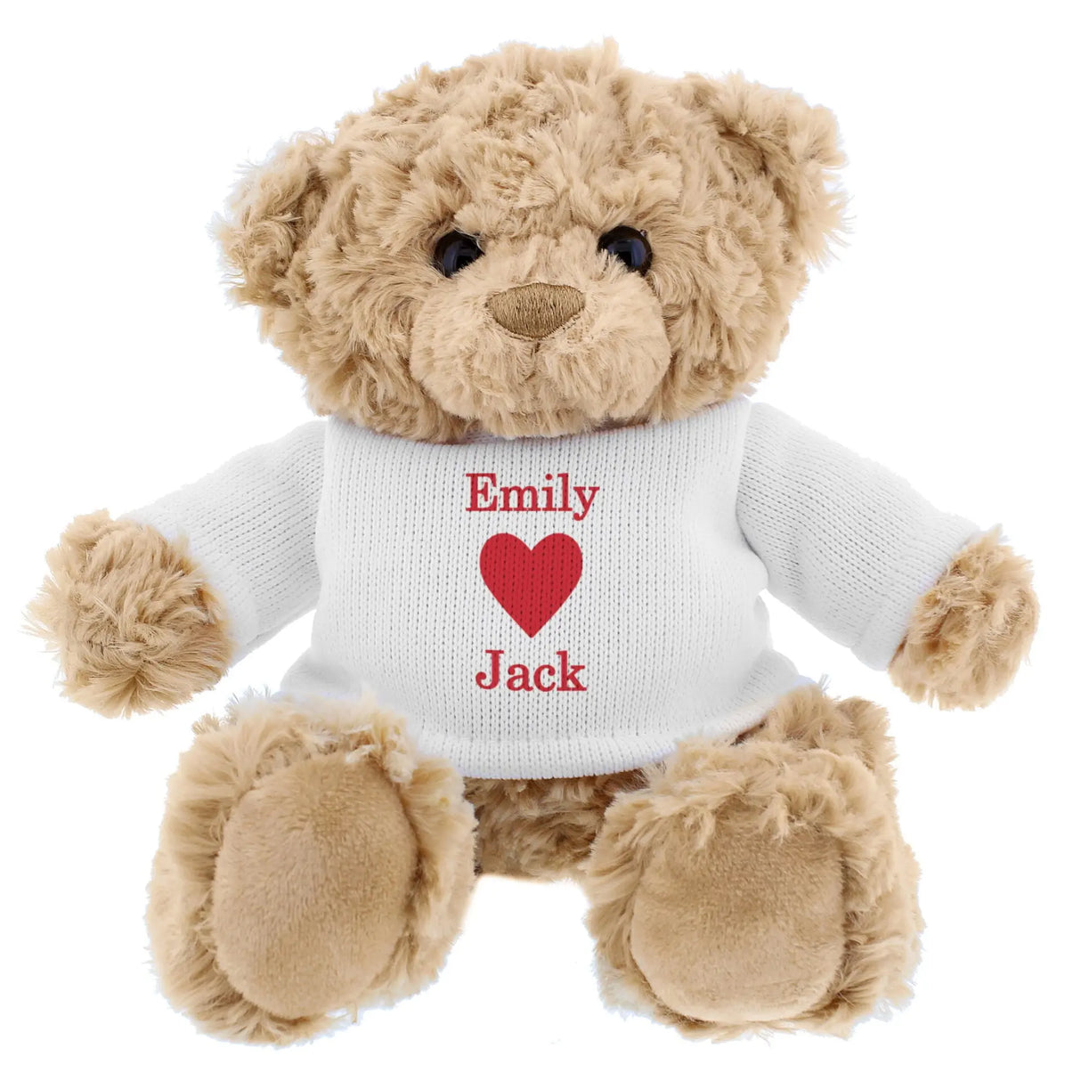 Personalised Love Heart Teddy Bear Gift: 3 - Teddy Bears & Soft Toys By Gift Moments