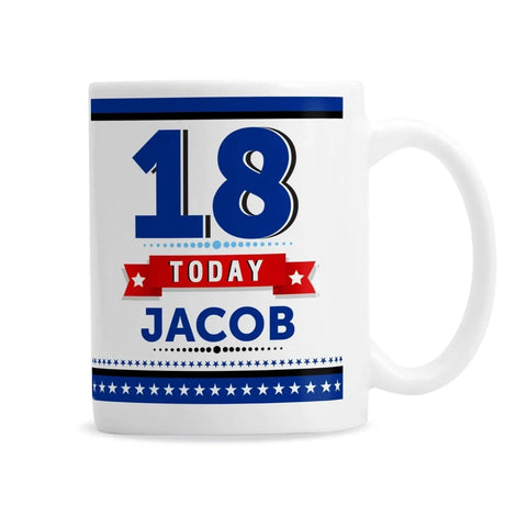 Personalised Birthday Star Mug - Mugs at Gift Moments