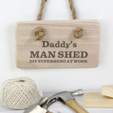 Personalised Man At Work Wooden Sign: 1 - Signs & Plaques By Gift Moments