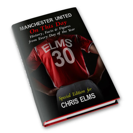 Personalised Manchester United FC On This Day Book - Gift Moments