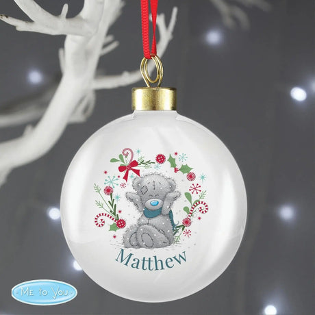 Personalised Me To You Christmas Bauble: 3 - Christmas Baubles