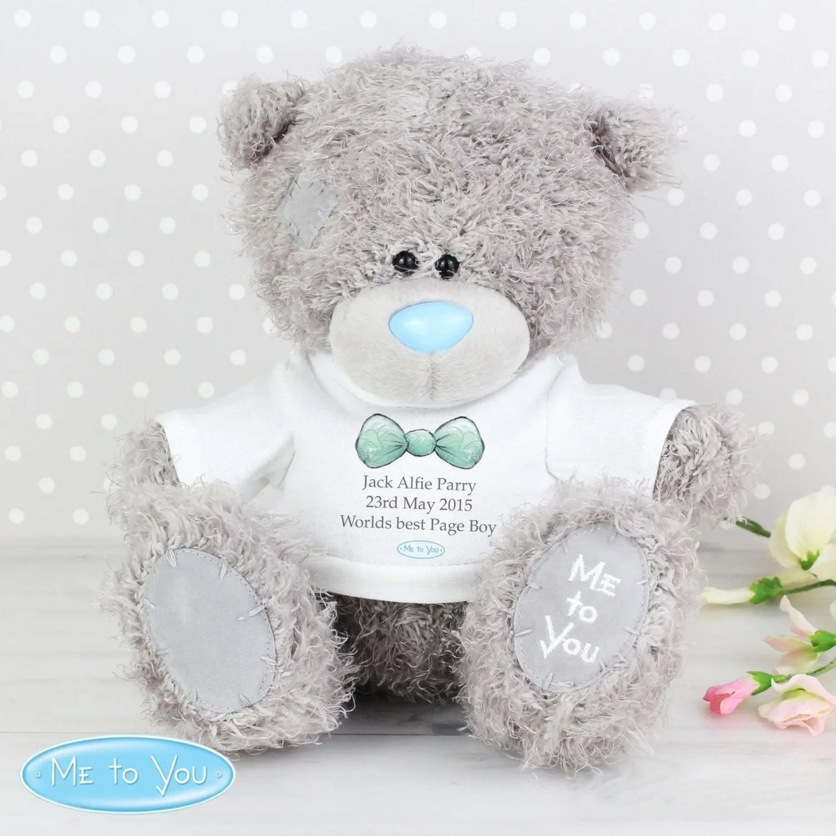 Personalised Me To You Bear for Pageboy: 1 - Teddy Bears & Soft Toys