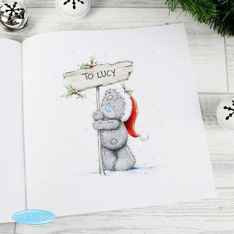 Personalised Me to You The One I Love at Christmas Poem Book - Books at Gift Moments