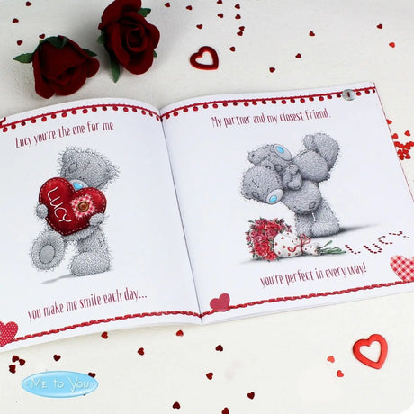 Personalised Me to You The One I Love Poem Book - Books at Gift Moments