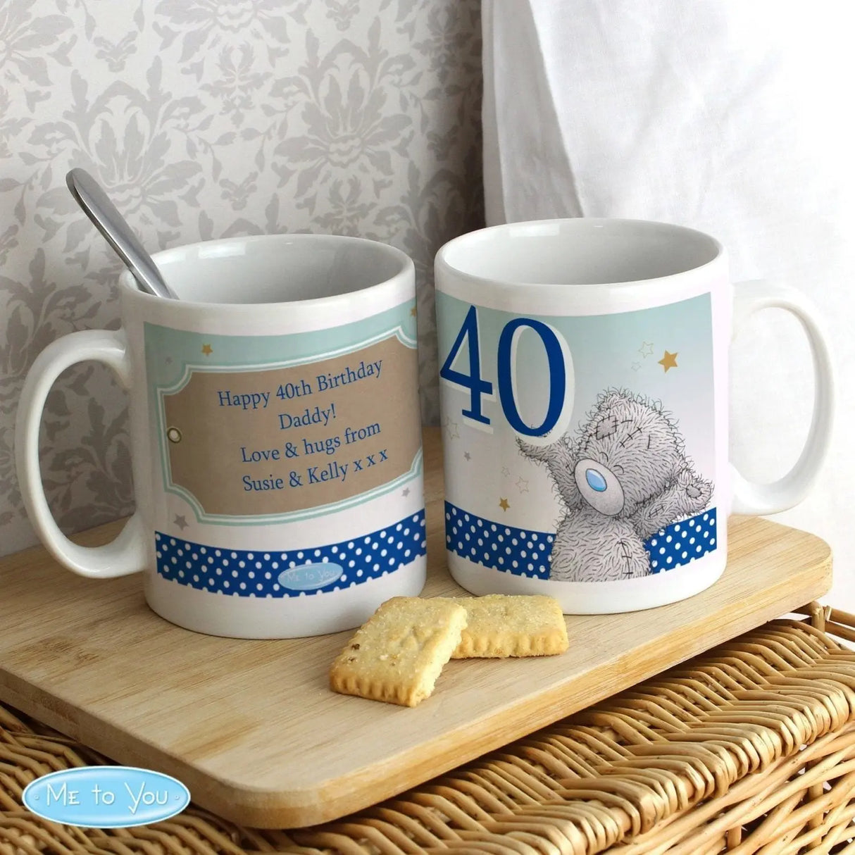 Personalised Me To You Birthday Big Age Male Mug - Mugs at Gift Moments