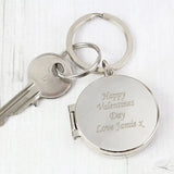 Personalised Round Photo Keyring - Keyrings at Gift Moments