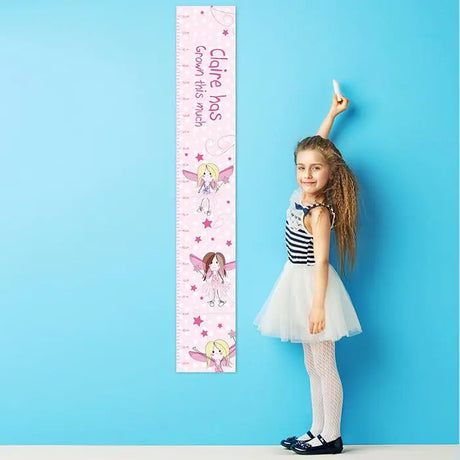 Personalised Fairy Height Chart - Height Charts at Gift Moments