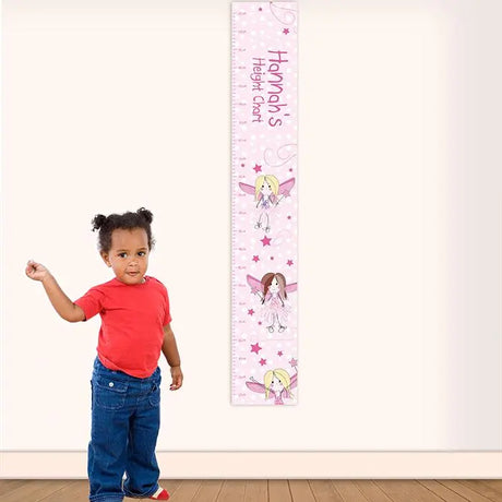 Personalised Fairy Height Chart - Height Charts at Gift Moments