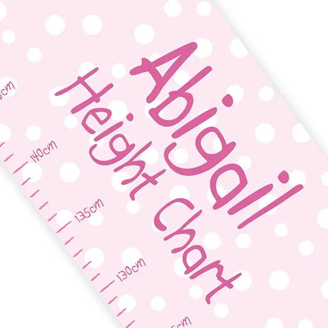 Personalised Fairy Height Chart - Height Charts at Gift Moments