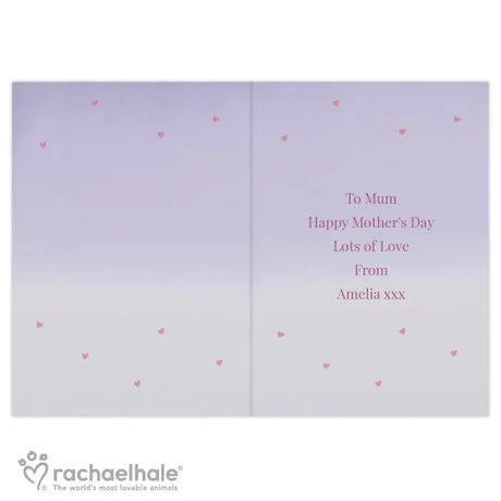 Personalised Rachael Hale 'Just for You' Kitten Card - Greeting Cards at Gift Moments