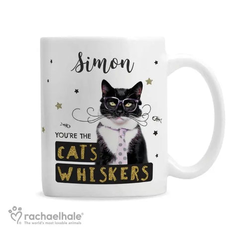 Personalised Rachael Hale 'You're the Cat's Whiskers' Mug - Mugs at Gift Moments