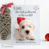 Personalised Rachael Hale Terrier Christmas Card - Greeting Cards at Gift Moments