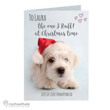 Personalised Rachael Hale Terrier Christmas Card - Greeting Cards at Gift Moments