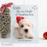 Personalised Rachael Hale Terrier Christmas Card - Greeting Cards at Gift Moments