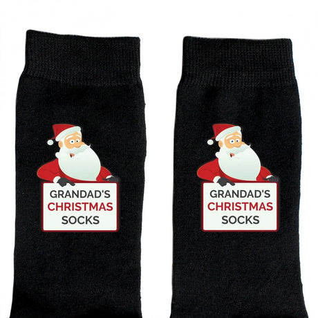 Personalised Santa Claus Christmas Socks - Clothing at Gift Moments