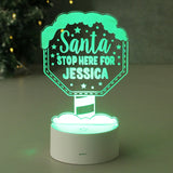 Personalised Santa Colour Changing Night Light - Gift Moments