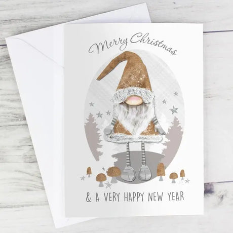 Personalised Christmas Gonk Card - Greeting Cards at Gift Moments