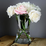 Personalised Sentiments Flowers Vase - Gift Moments