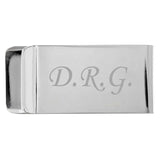 Personalised Silver Plated Money Clip: 4 - Wallets & Money Clips By Gift Moments