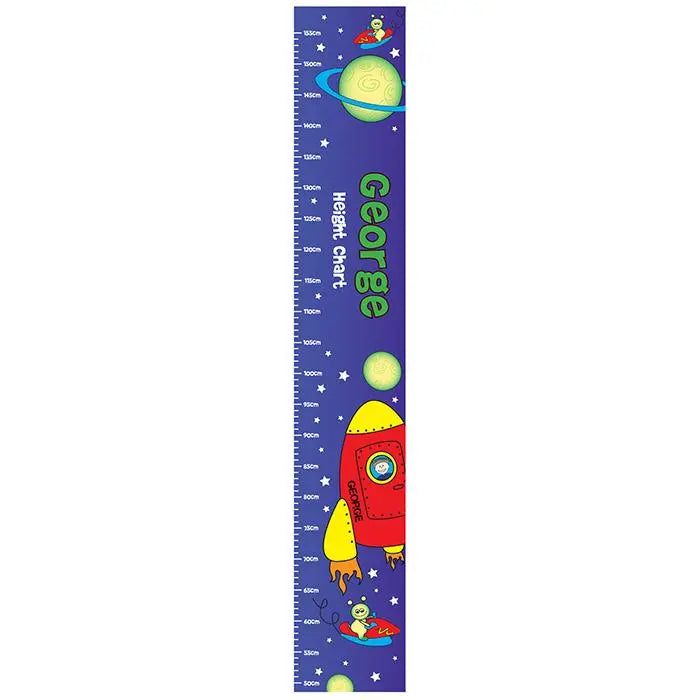 Personalised Space Height Chart - Height Charts at Gift Moments