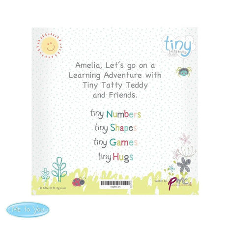 Personalised Tiny Tatty Teddy Learning Adventure Book - Books at Gift Moments