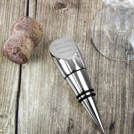 Personalised Wine Stopper - Barware at Gift Moments