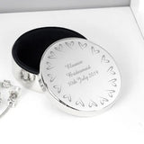 Personalised Small Hearts Trinket Box: 1 - Trinket Boxes By Gift Moments