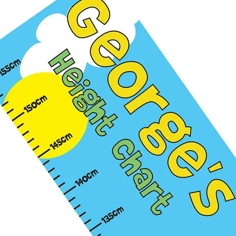 Personalised Zoo Height Chart - Height Charts at Gift Moments