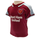 West Ham United FC Shirt & Short Set (3-6 Mths) - Baby Clothing at Gift Moments