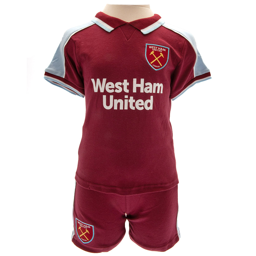 West Ham United FC Shirt & Short Set (3-6 Mths) - Baby Clothing at Gift Moments