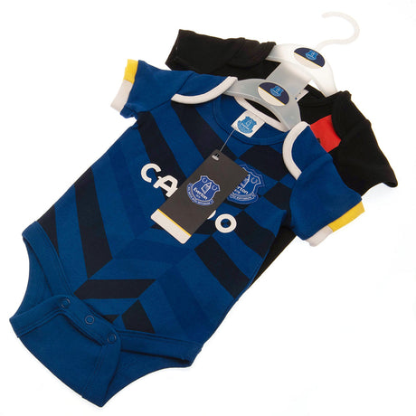 Everton FC 2 Pack Bodysuit for 12-18 Months - Baby Clothing at Gift Moments