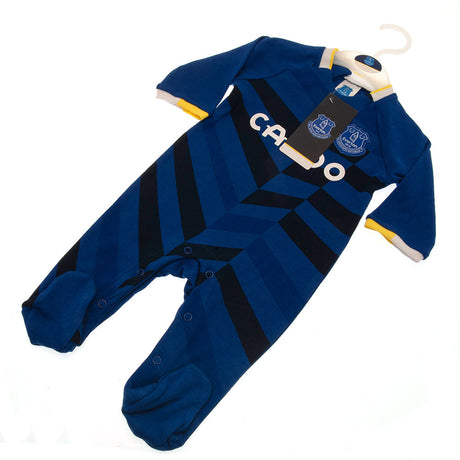 Everton FC Sleepsuit 9-12 Mths - Baby Clothing at Gift Moments