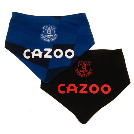 Everton FC 2 Pack Bibs - Baby Clothing at Gift Moments