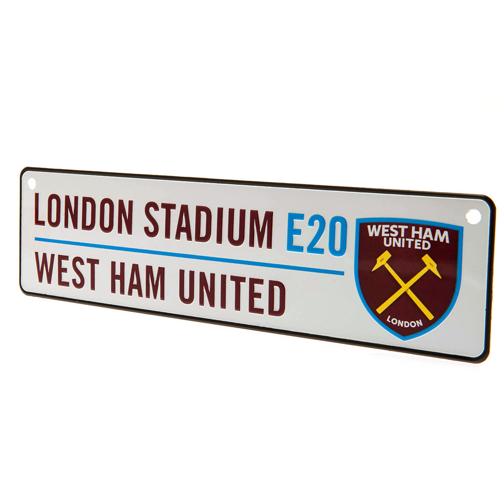 West Ham United FC Window Sign - Signs & Plaques at Gift Moments