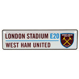 West Ham United FC Window Sign - Signs & Plaques at Gift Moments