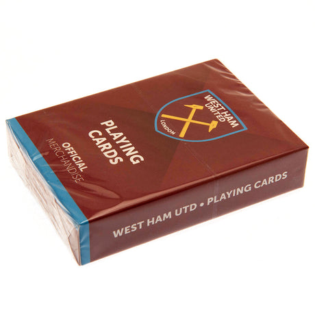 West Ham United FC Playing Cards - Official Licensed Product - Puzzles & Games at Gift Moments