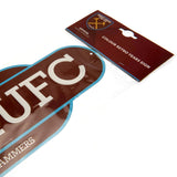 West Ham United FC Colour Retro Sign - Signs & Plaques at Gift Moments