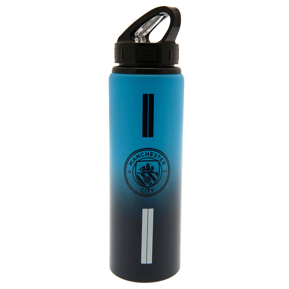 Manchester City FC Aluminium Drinks Bottle - Water Bottles at Gift Moments