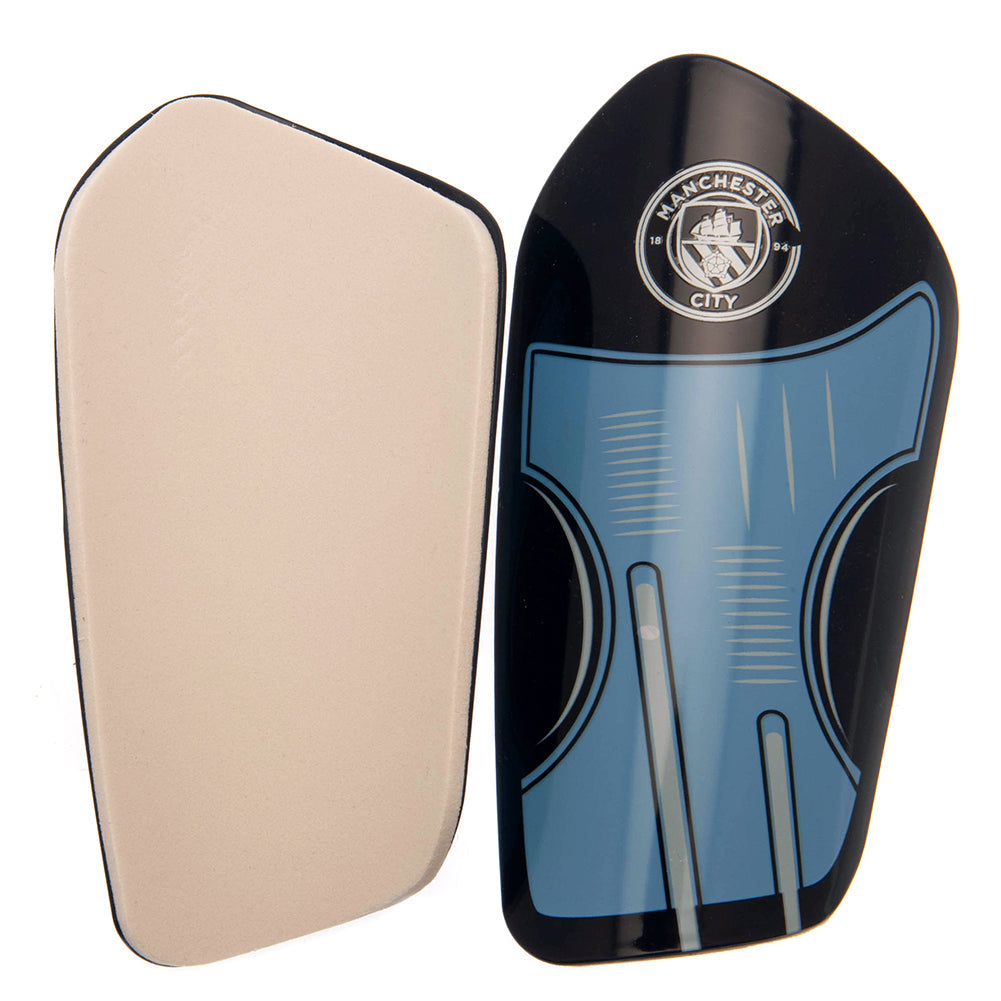 Manchester City FC Youth Shin Pads - Shin Pads at Gift Moments