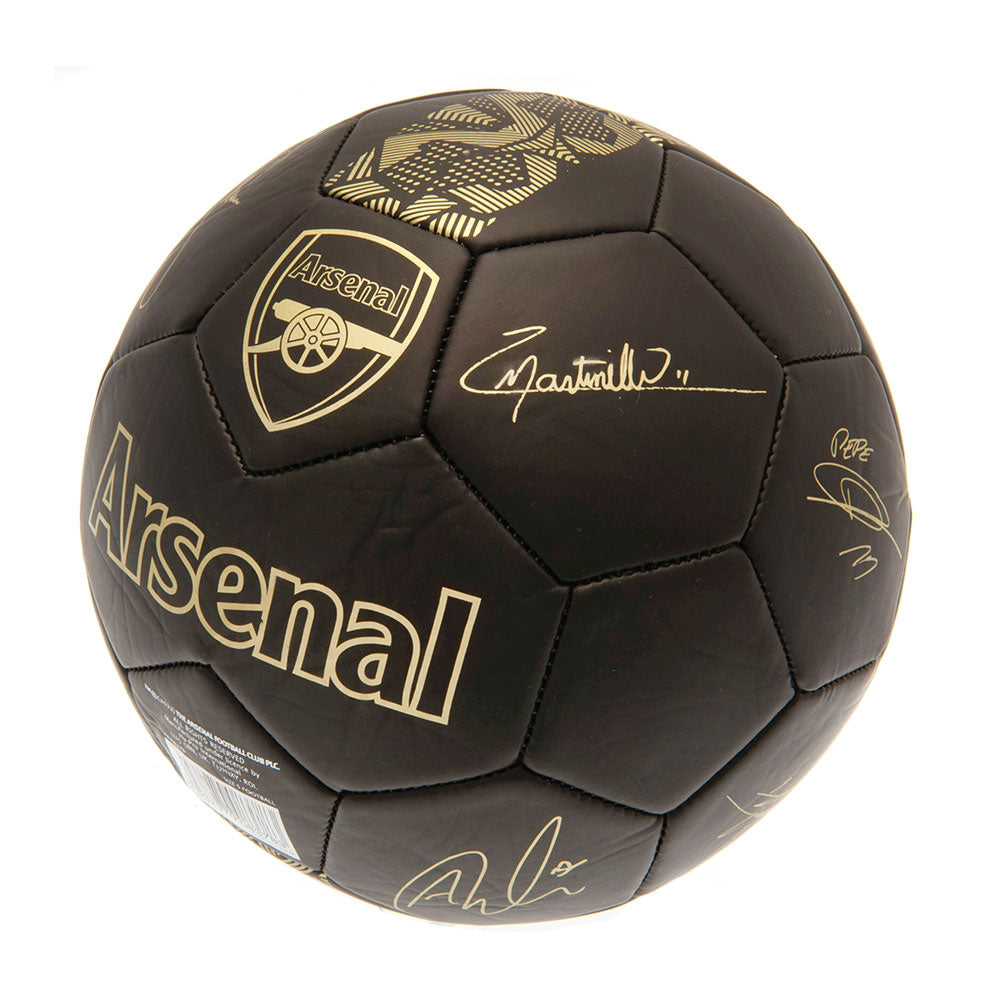 Arsenal FC Skill Ball Signature Gold PH - Balls at Gift Moments