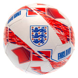 England FA Football NB - Red and White PVC Size 5 Football - Balls at Gift Moments