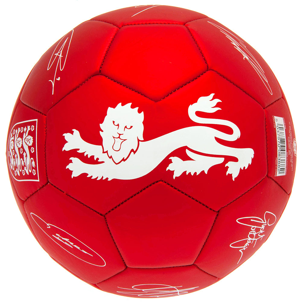 England FA Football Signature Red PH - Balls at Gift Moments