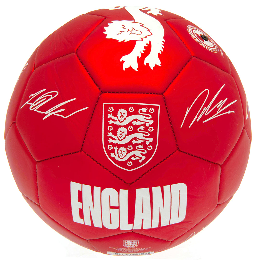 England FA Football Signature Red PH - Balls at Gift Moments