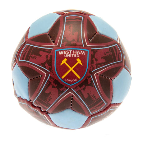 West Ham United FC 4 Inch Soft Ball - Balls at Gift Moments