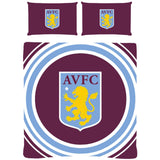 Aston Villa FC Double Duvet Set PL - Bedroom at Gift Moments