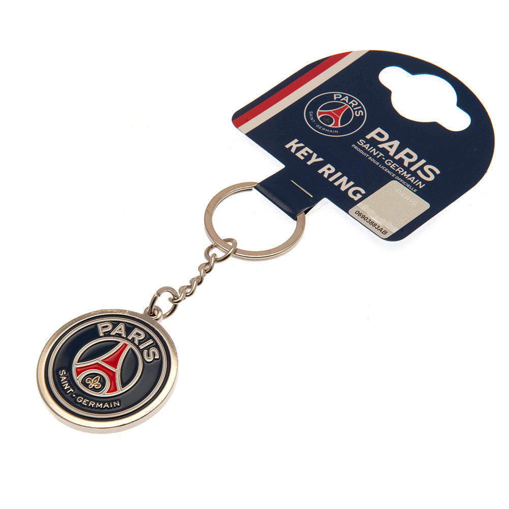 Paris Saint Germain FC Metal Keyring: 1 - Keyrings By Paris Saint Germain